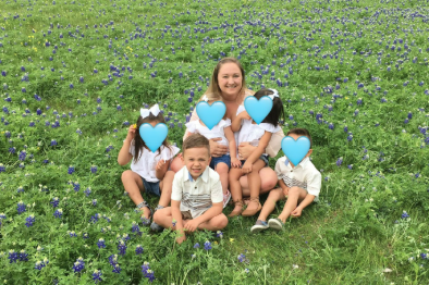 mother with children